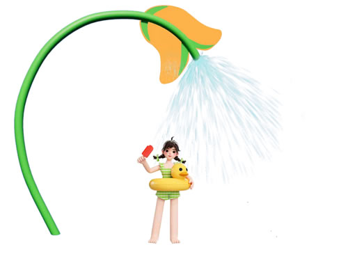 噴水牽牛花