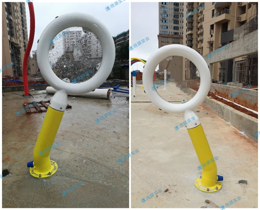 波板糖戲水